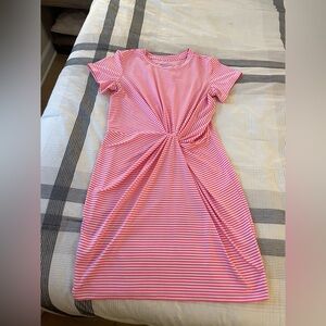 VV Pink Striped Dress